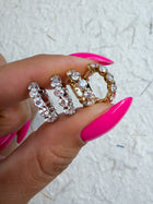 The Iconic Diamond Huggie