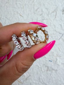 The Iconic Diamond Huggie
