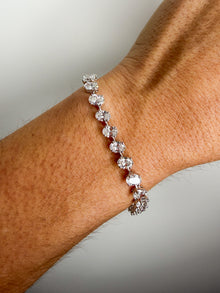 The Station Oval Tennis Bracelet