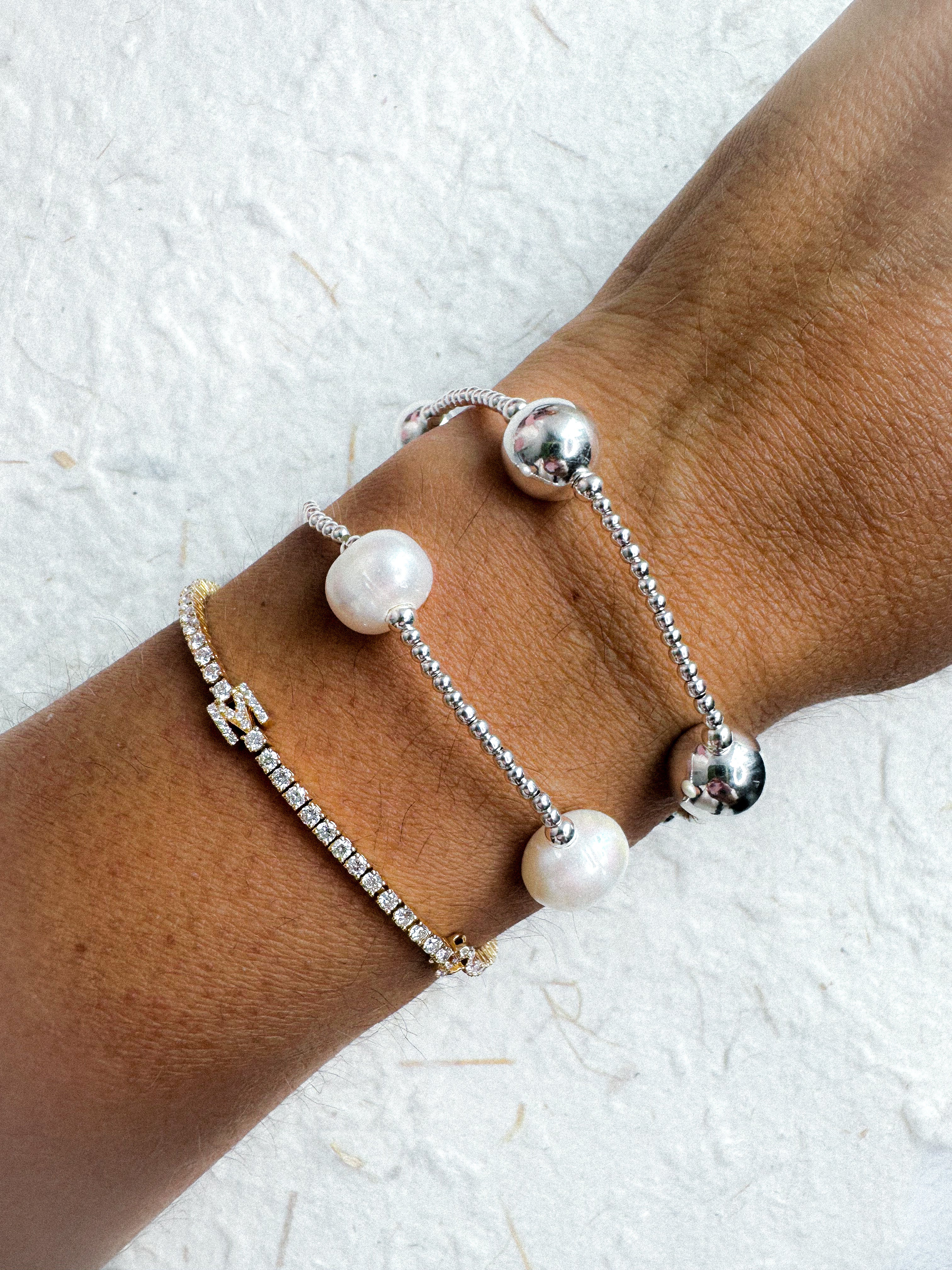 The Orbit Pearl Bracelet | Jugar N Spice