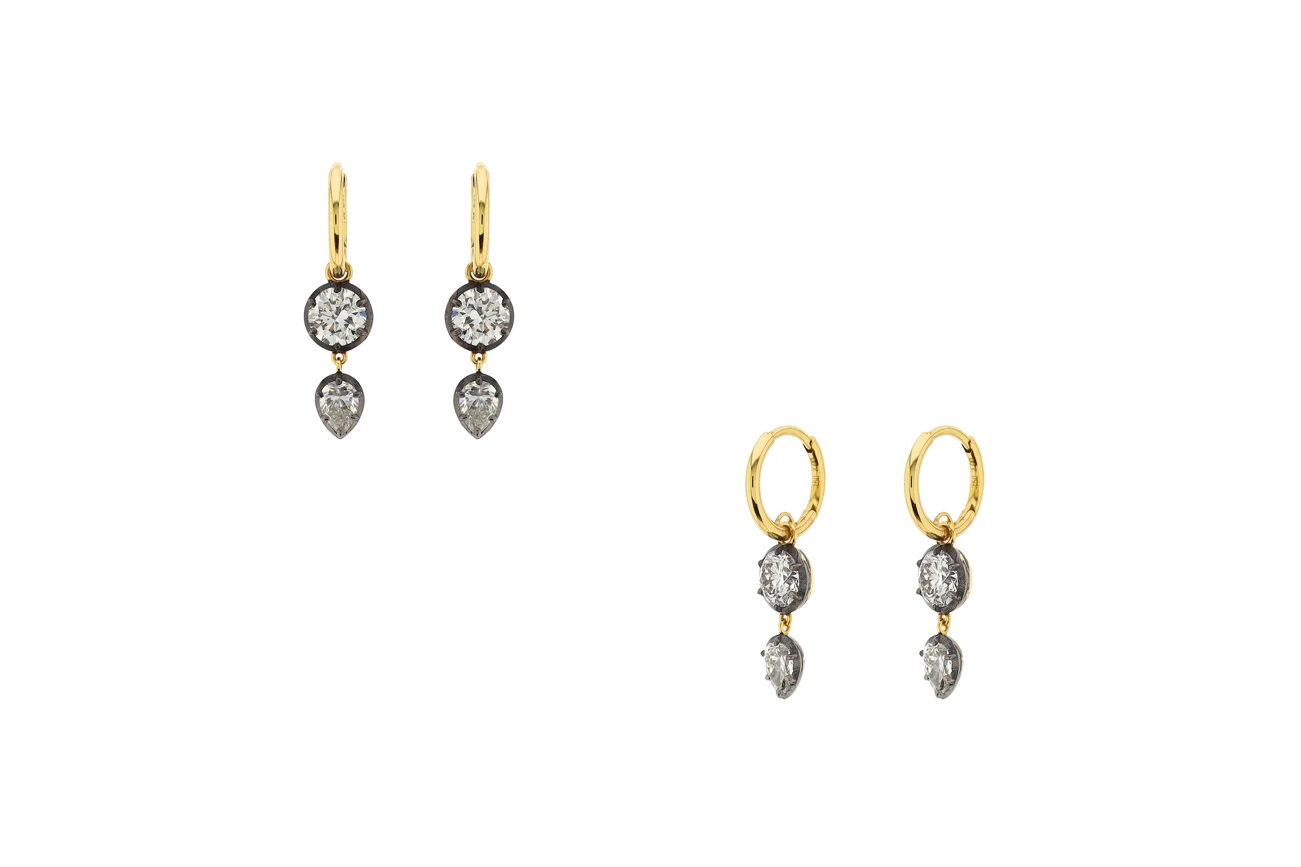 Seraphine Duo Drip Earrings