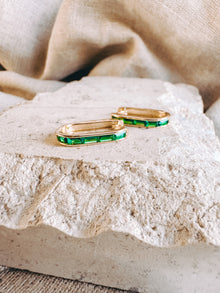 Baguette Hoops ~ Large