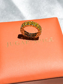 Golden Radiance Eternity Band