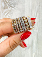 The Emerald Half Eternity Band