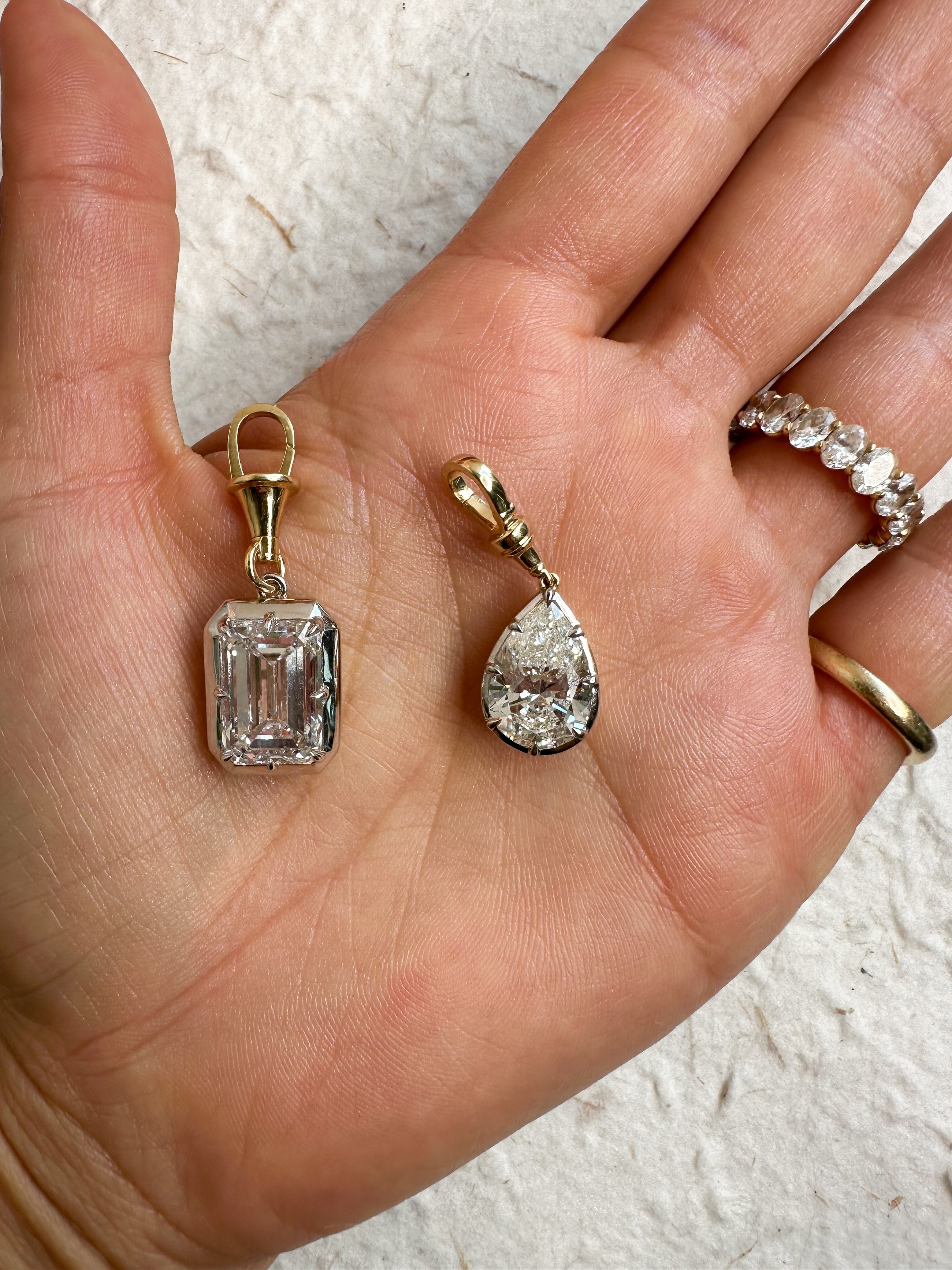 Seraphine Emerald Pendant