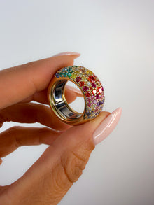 The Ombré Rainbow Ring Jacket