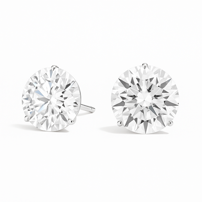 The Loud Luxury - Brilliant Cut 8ctw Diamond Studs