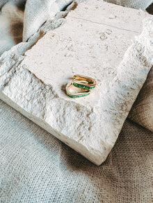 Baguette Hoops ~ Small