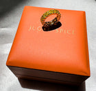 Golden Radiance Eternity Band