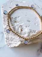 Tanzanite Drop Bracelet