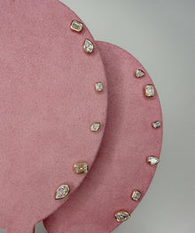 The Little Bezel Pear Studs