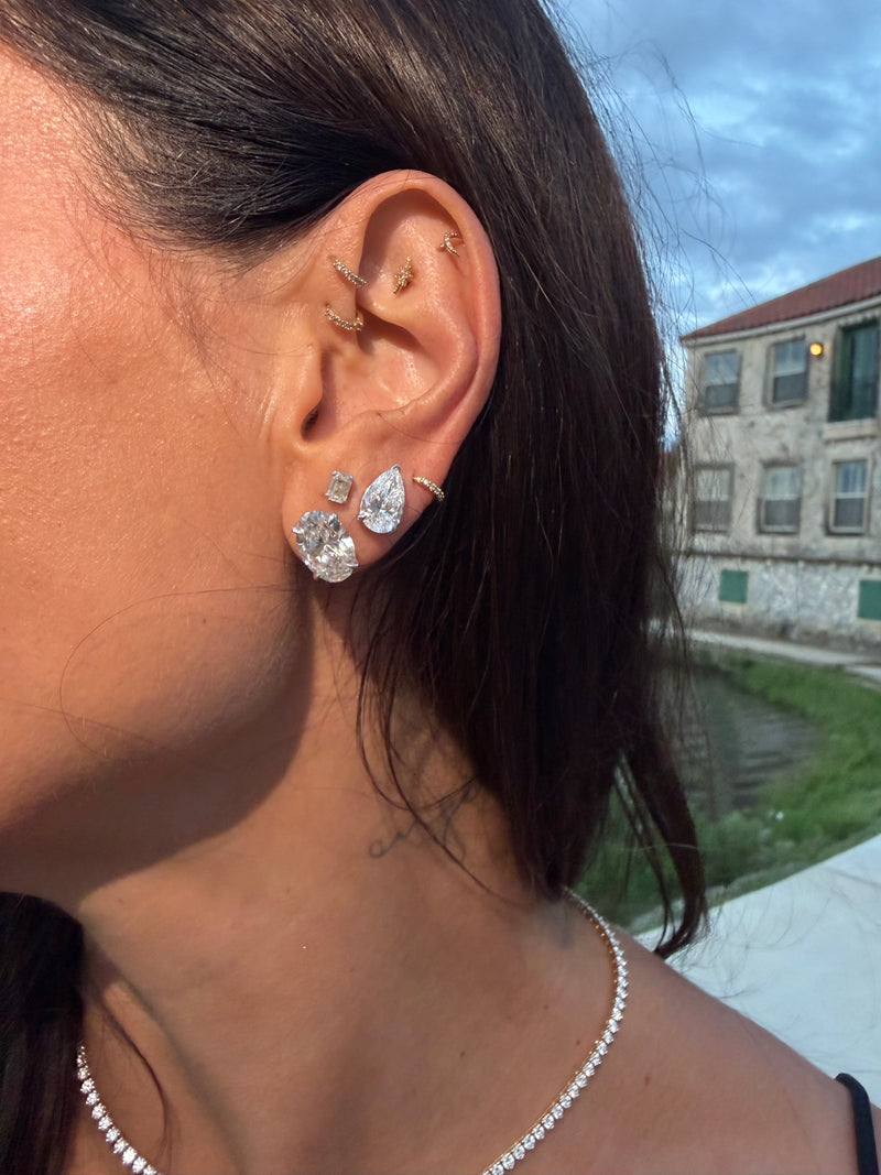 The Diamond Drip - 4ctw Studs