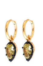 The Seraphine Yellow Pear Diamond Earrings