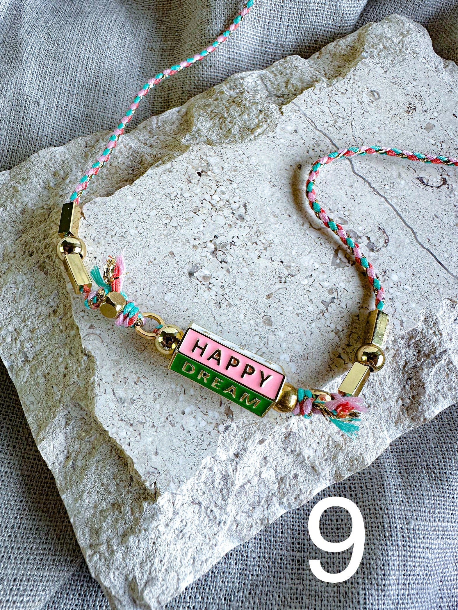 Enamel Barrel Necklace