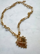 Heart Ray Necklace