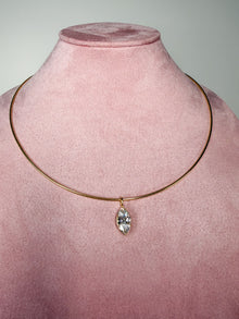 Georgian Marquise Pendant Necklace