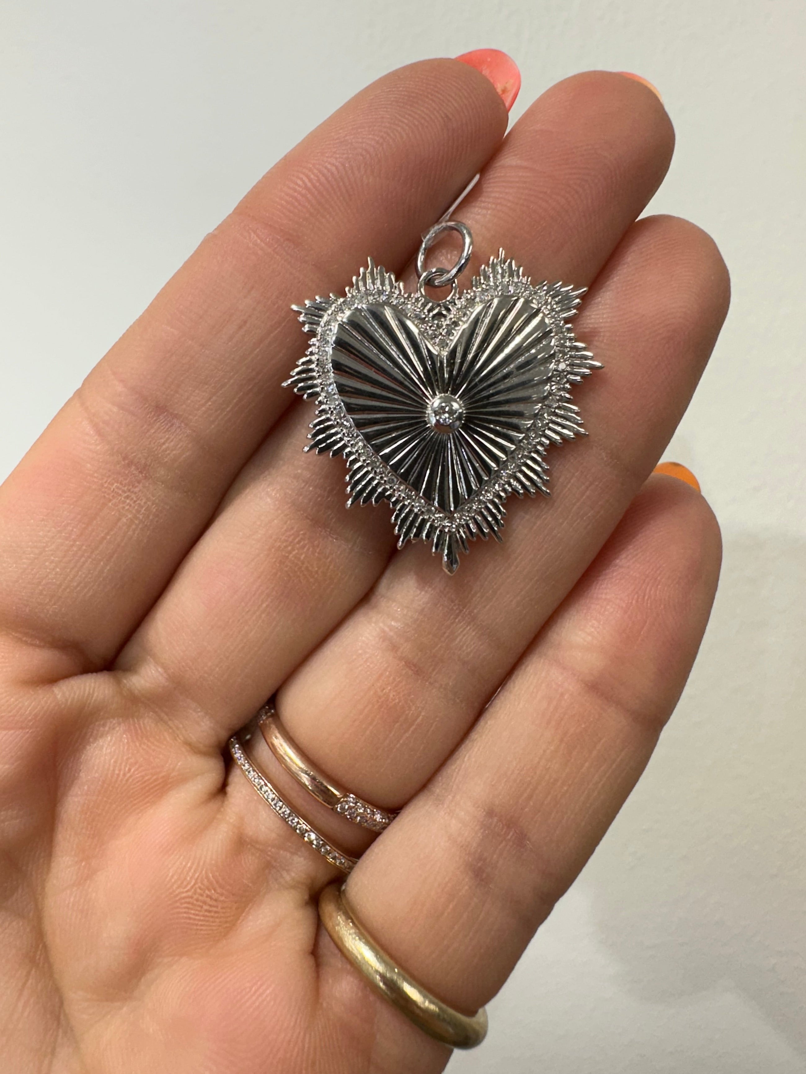 Diamond Heart Pendant