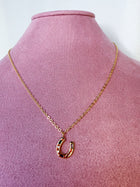 Mini Horseshoe Necklace