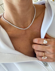 Heirloom Diamond Tennis Necklace