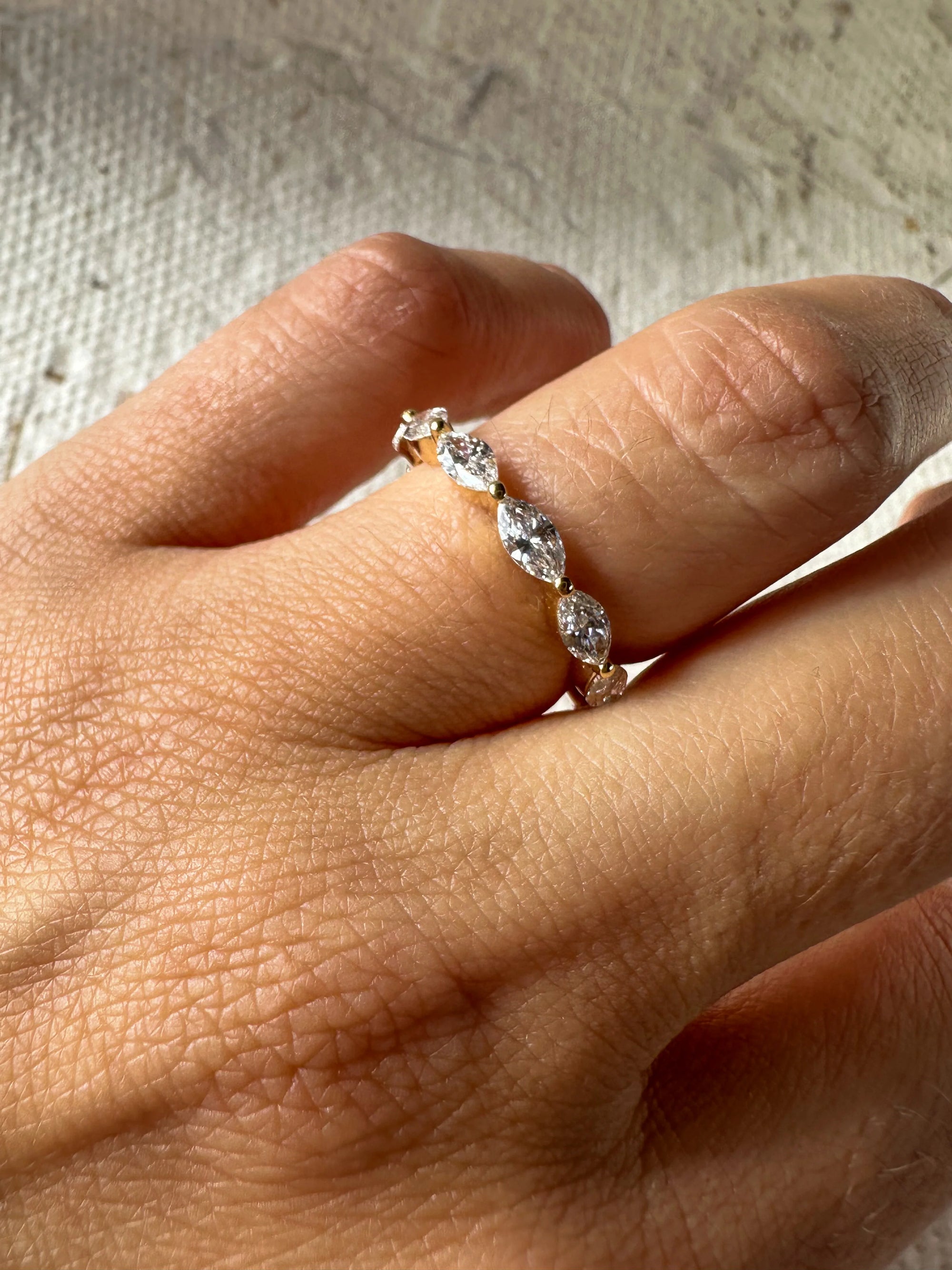 I’m a Marquise Diamond - Eternity Band