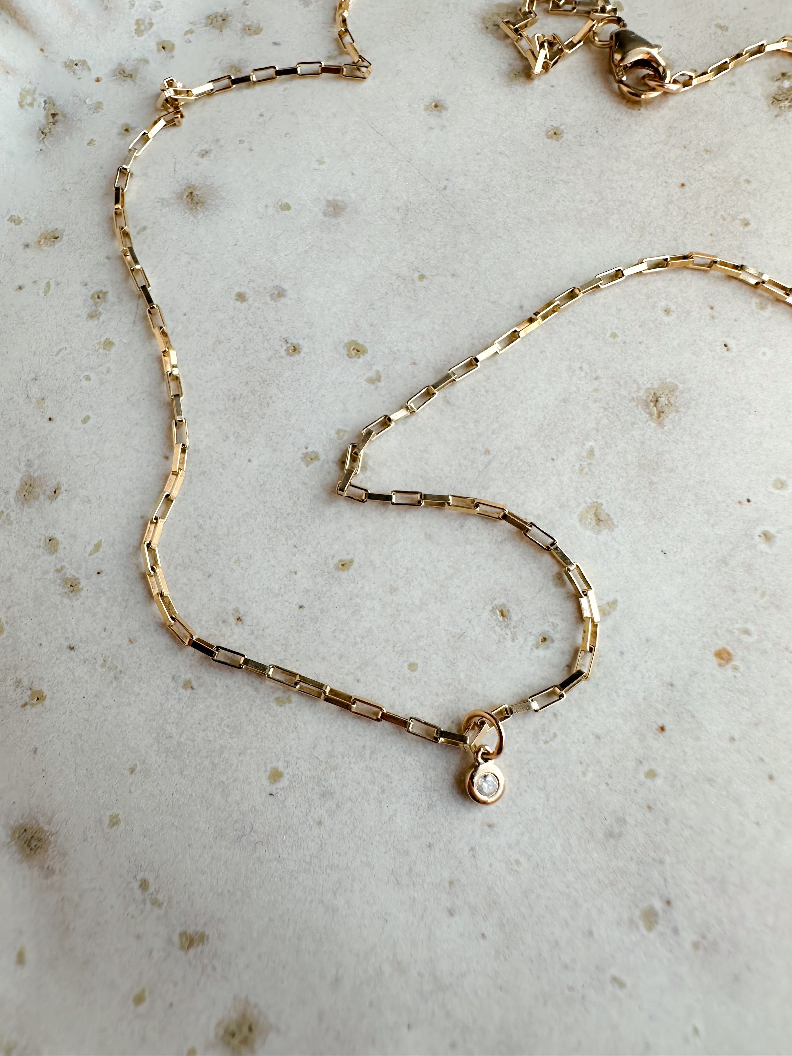 Diamond Link Necklace