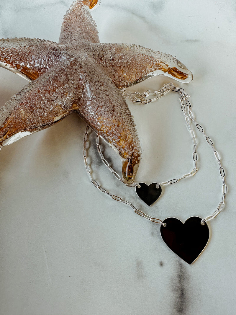Silver Heart Necklace
