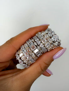 The Icon Emerald Eternity Band