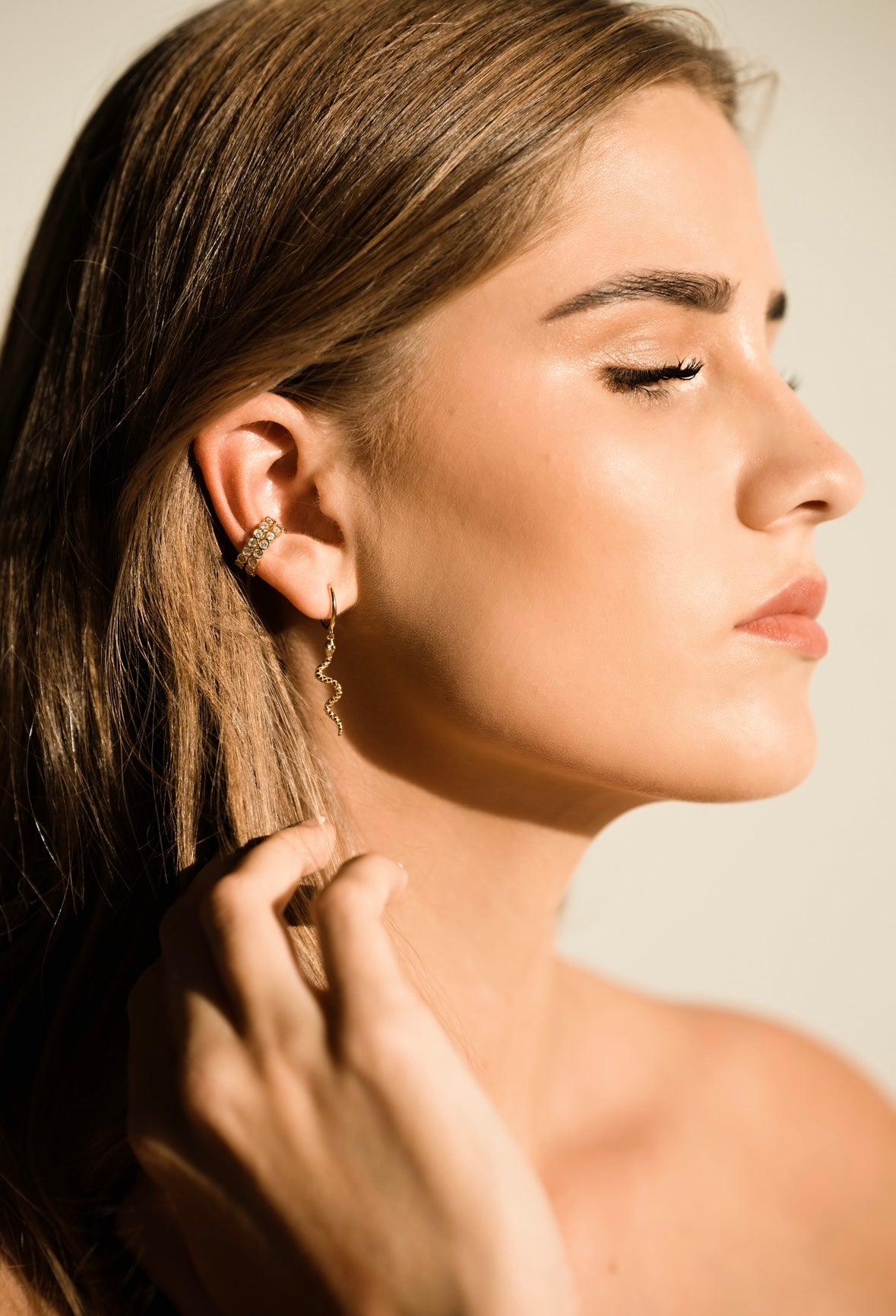 Crystal Ear Cuffs