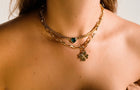 Heart Clover Necklace