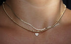 Diamond Mini Heart Necklace