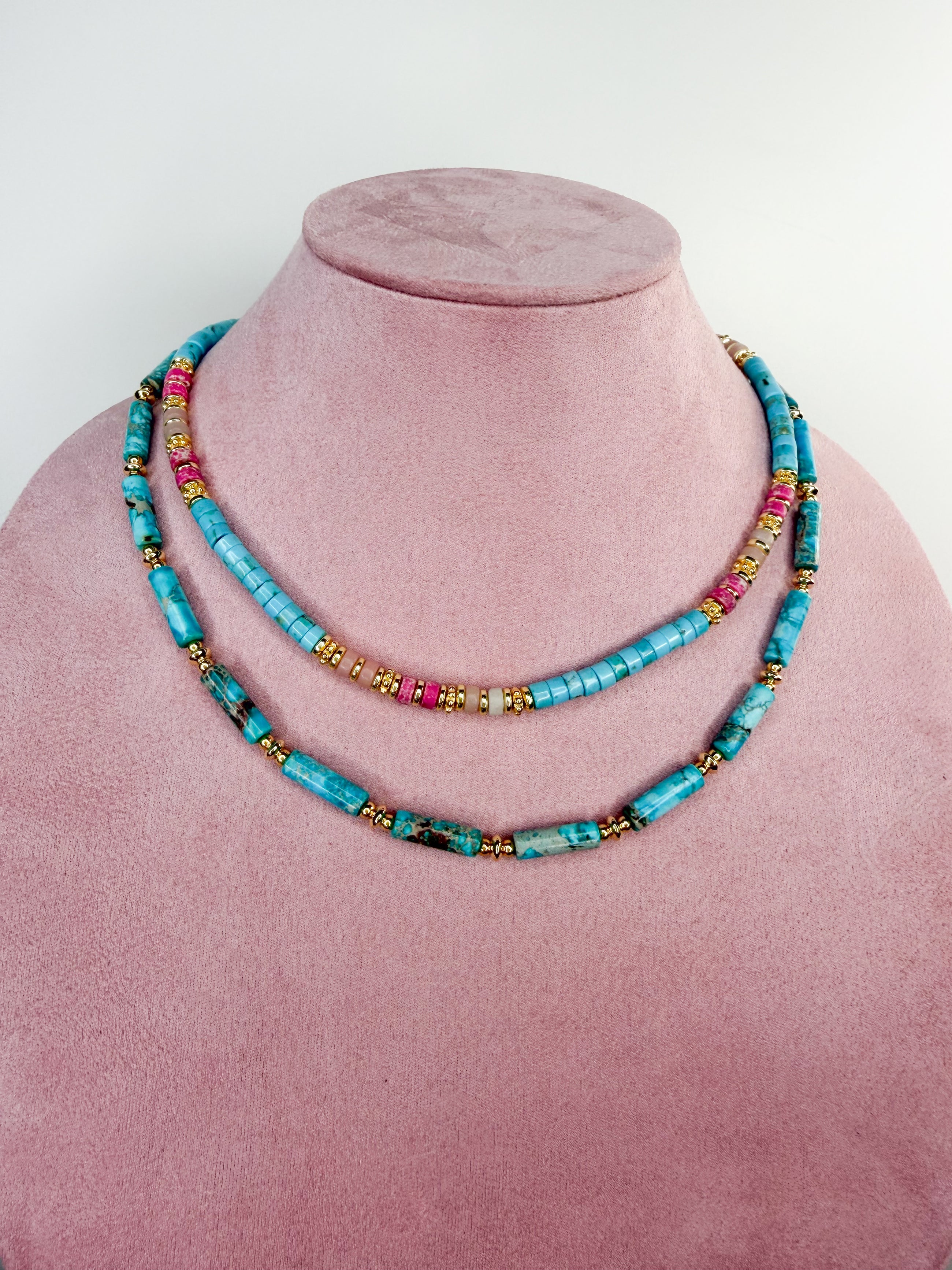 Pink Laguna Necklace