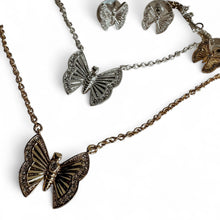 Butterfly Necklace & Earrings Set