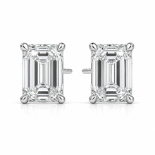 The Muse Set - Emerald Cut 10ctw Diamond Studs