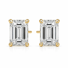 The Muse Set - Emerald Cut 10ctw Diamond Studs