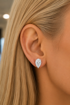 The Pearfect Storm - 6ctw Diamond Studs