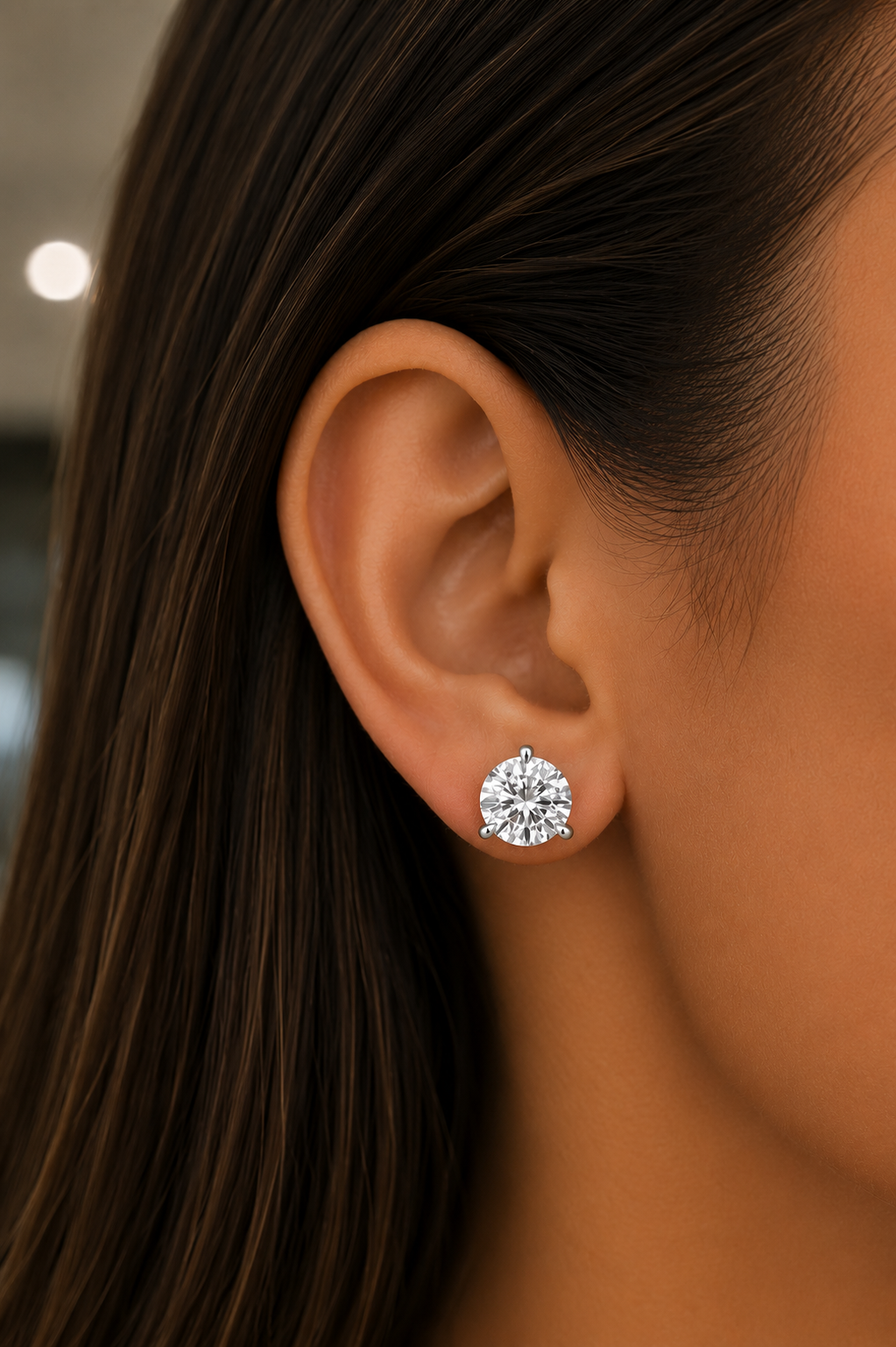 The Show Stoppers - Brilliant Cut 6ctw Diamond Studs
