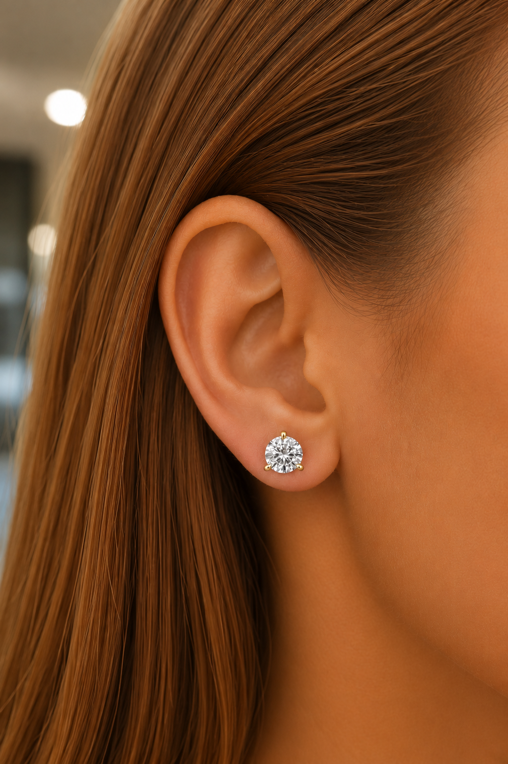 The Heavy Hitters - Brilliant Cut 4ctw Diamond Studs