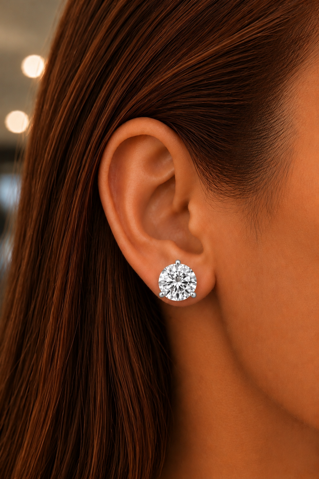 The Boss - Brilliant Cut 10ctw Diamond Studs