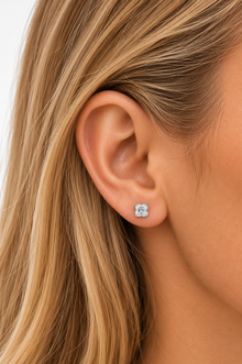 The Vault - Asscher Cut 2ctw Diamond Studs