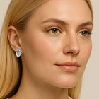 Spiked Pears - 10ctw Diamond Studs
