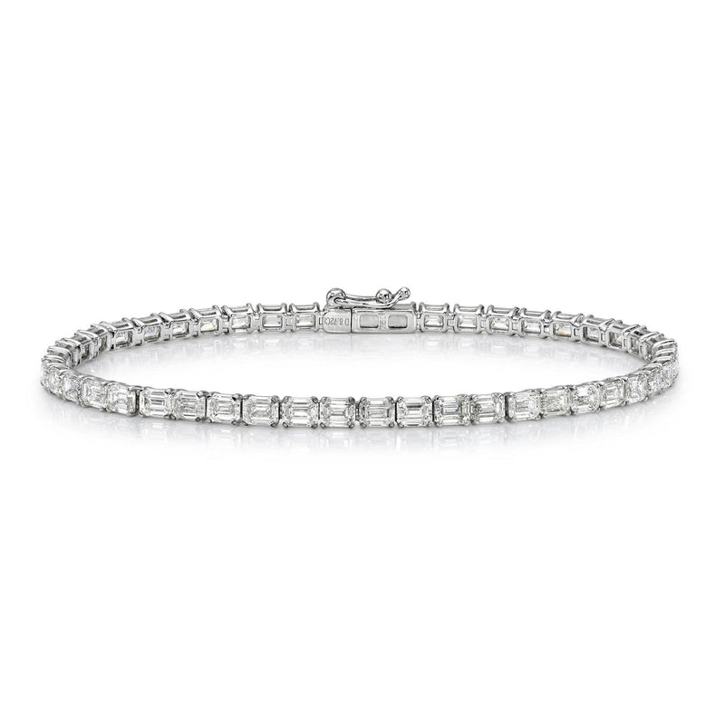 The East-West Emerald Tennis Bracelet