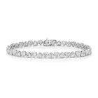 The Heart Bezel Tennis Bracelet