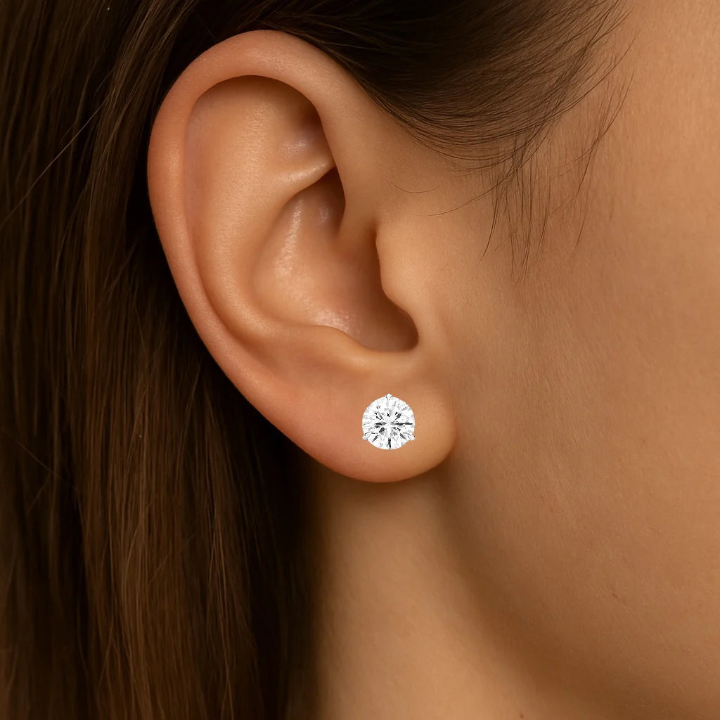 Brilliant 2ctw Round Studs - SALE