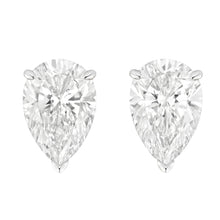 Spiked Pears - 10ctw Diamond Studs