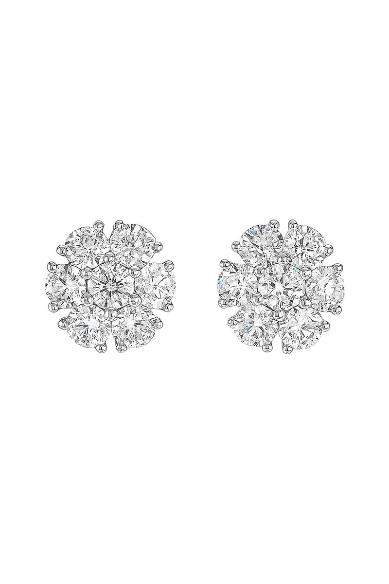 Diamond Bloom Studs