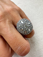 The Midnight Bloom Ring