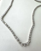 The Gradual Diamond Tennis Necklace