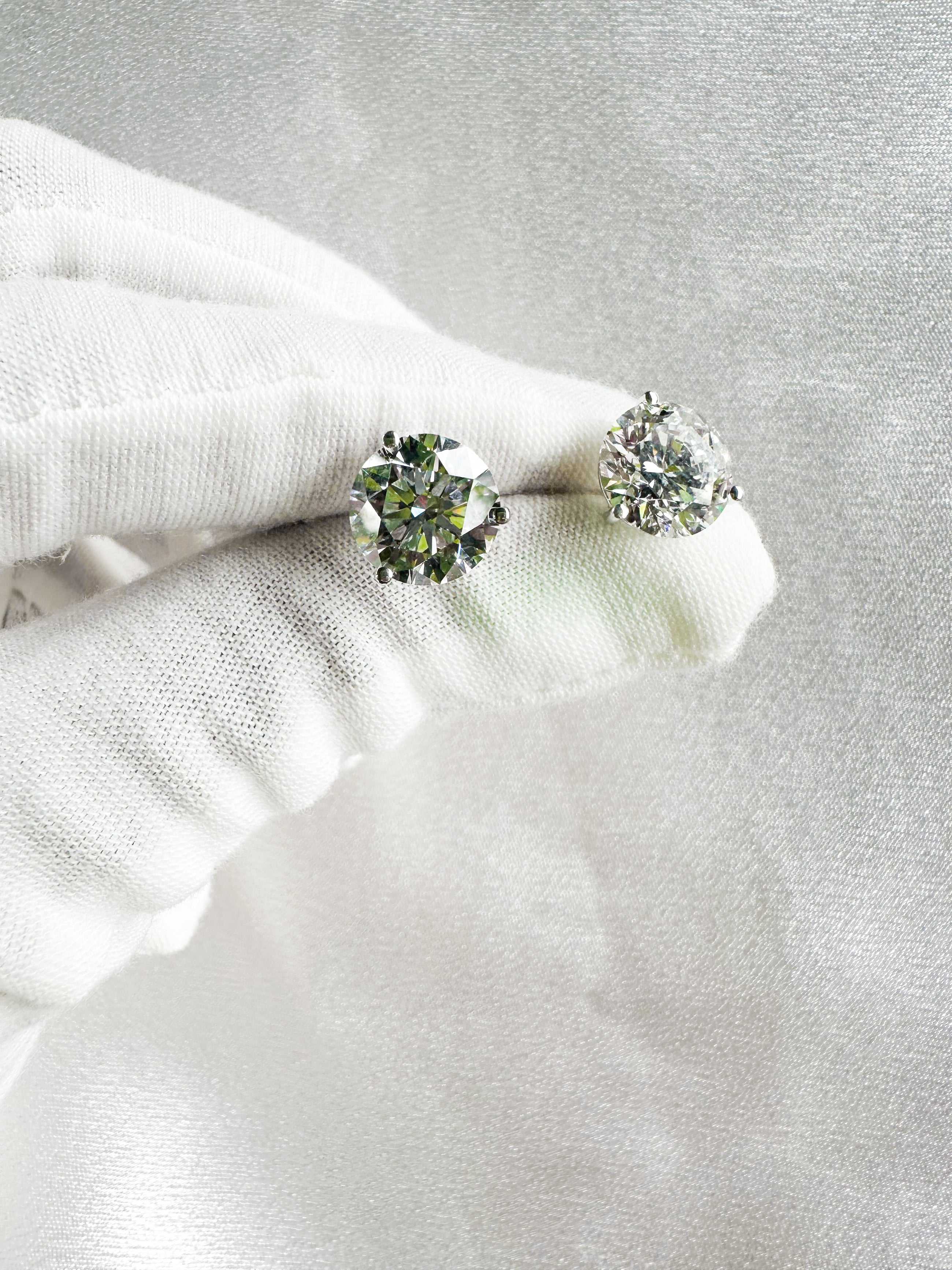 The Loud Luxury - Brilliant Cut 8ctw Diamond Studs