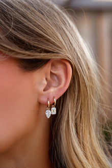 The Seraphine Emerald Diamond Earrings