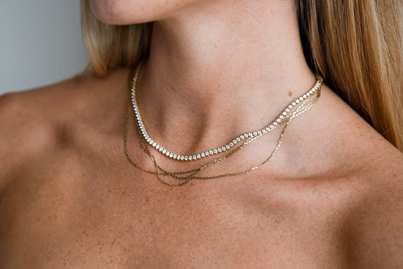 The Diamond Martini Necklace
